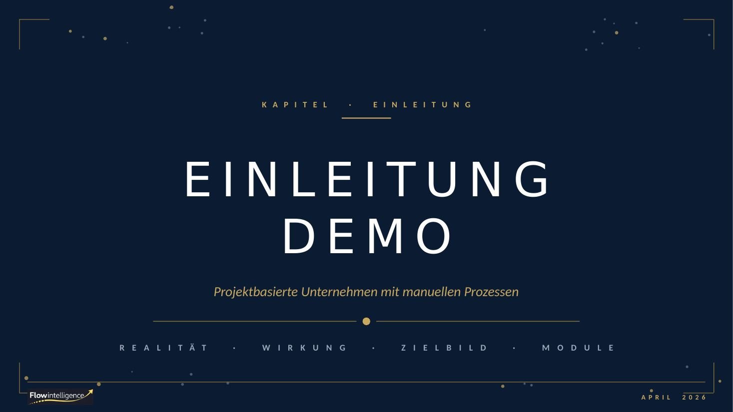 Einleitung Demo